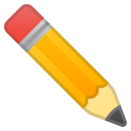 Pencil Icon Noto Emoji Objects Iconset Google