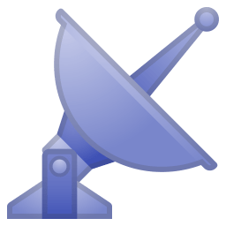 Satellite antenna icon