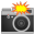 Camera with flash icon