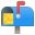 62897-open-mailbox-with-raised-flag icon