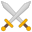 Crossed swords icon