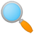 62850-magnifying-glass-tilted-left icon