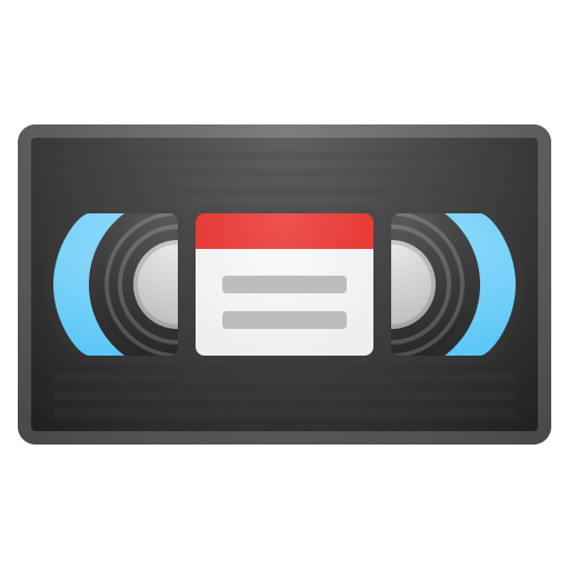 62849-videocassette icon