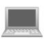 Laptop computer icon