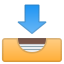 62893-inbox-tray icon