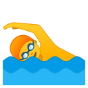 Man swimming icon