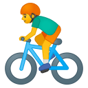 Man biking icon