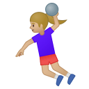 11817-woman-playing-handball-medium-light-skin-tone icon
