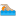 Man swimming medium light skin tone icon