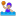 Woman playing water polo medium light skin tone icon