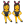 Women with bunny ears icon