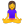 Woman in lotus position icon