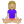 Woman in lotus position medium light skin tone icon