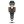 Man in suit levitating light skin tone icon
