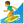 Man surfing icon