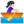 Woman rowing boat light skin tone icon