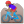 Woman mountain biking medium skin tone icon
