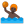 Man playing water polo dark skin tone icon