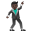 Man dancing dark skin tone icon