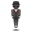 Man in suit levitating dark skin tone icon