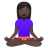 11419-woman-in-lotus-position-dark-skin-tone icon