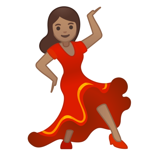 11328-woman-dancing-medium-skin-tone icon