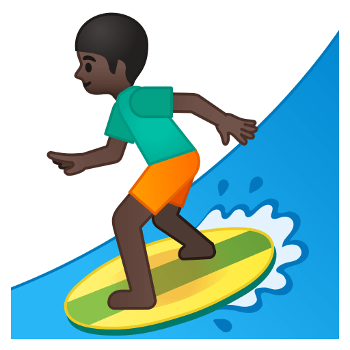 11522-man-surfing-dark-skin-tone icon