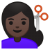 11264-woman-getting-haircut-dark-skin-tone icon