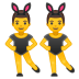11339-men-with-bunny-ears icon