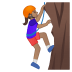 11385-woman-climbing-medium-skin-tone icon