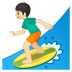 11514-man-surfing-light-skin-tone icon