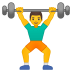 11640-man-lifting-weights icon