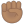 Raised fist medium skin tone icon