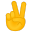 Victory hand icon