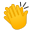 Clapping hands icon