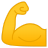 Flexed biceps icon