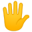 11990-hand-with-fingers-splayed icon
