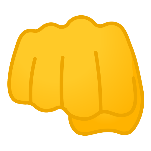 Oncoming fist icon