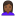 Woman pouting medium dark skin tone icon