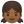 Girl medium dark skin tone icon