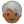 Older adult medium dark skin tone icon