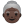 Old woman dark skin tone icon