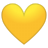 12146-yellow-heart icon