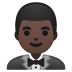 10678-man-in-tuxedo-dark-skin-tone icon