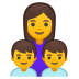 11893-family-woman-boy-boy icon