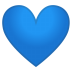 12144-blue-heart icon
