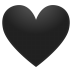 12149-black-heart icon