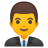 Man office worker icon