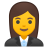 10308-woman-office-worker icon
