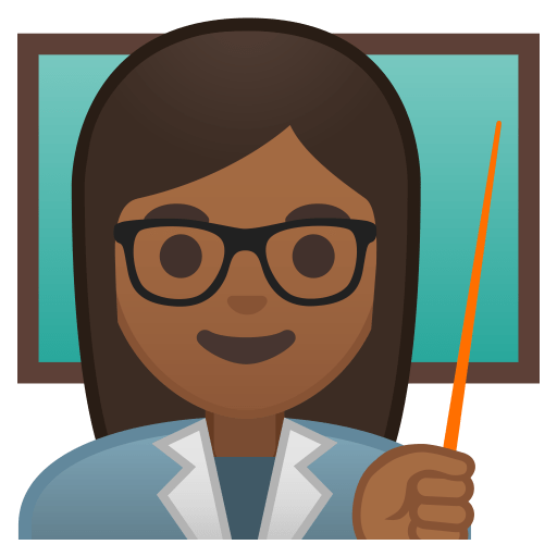 10228-woman-teacher-medium-dark-skin-tone icon